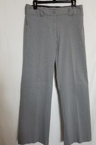 Correspondent Grey Pinstripe Dress Pants - Express